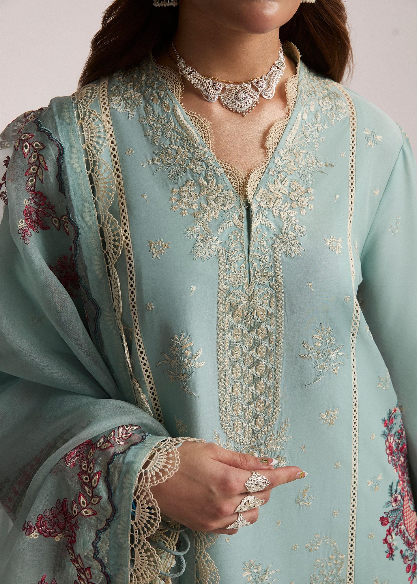 Hussain Rehar SS Lawn Eid Unstitched Collection’24 | Moraine