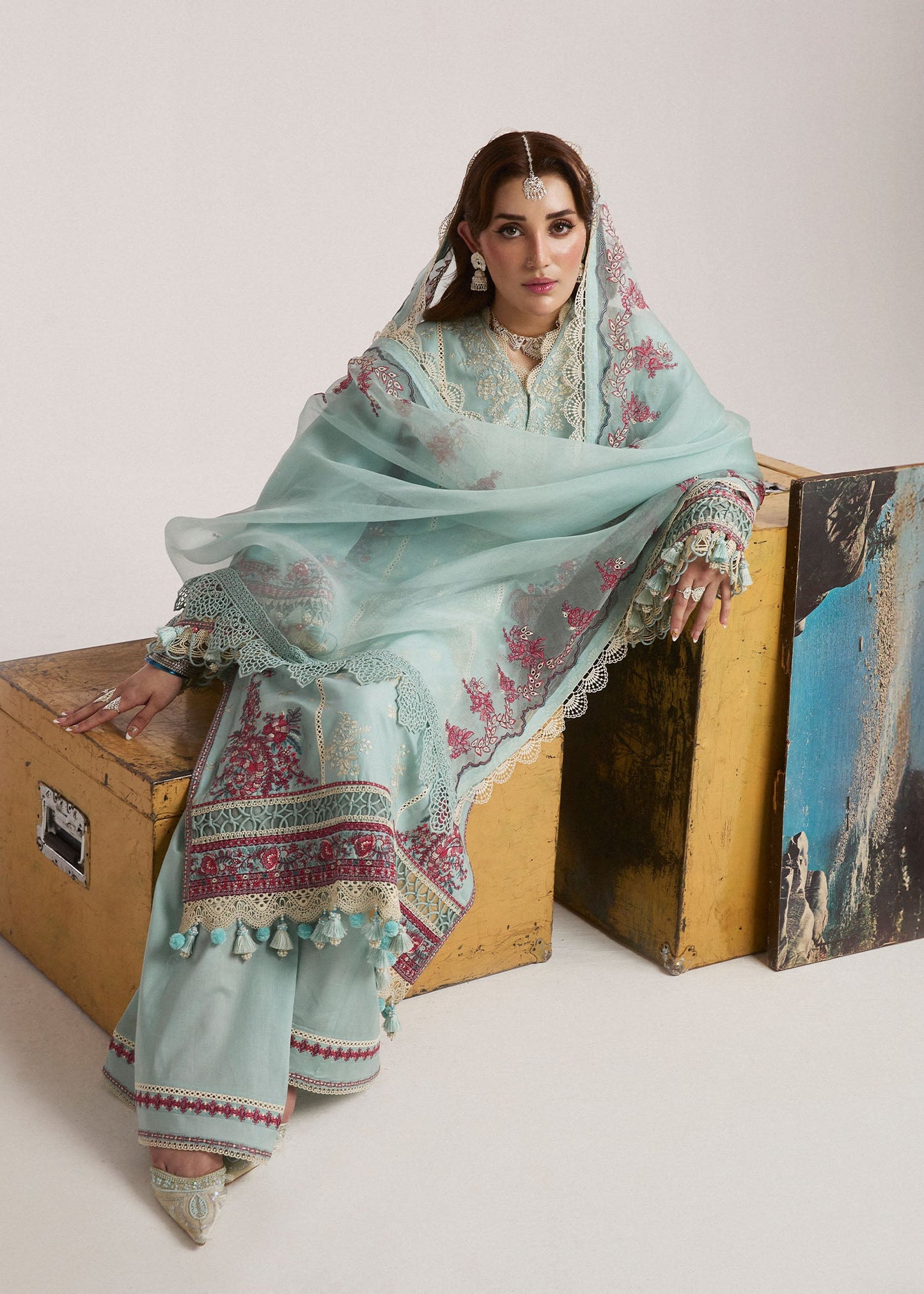 Hussain Rehar SS Lawn Eid Unstitched Collection’24 | Moraine