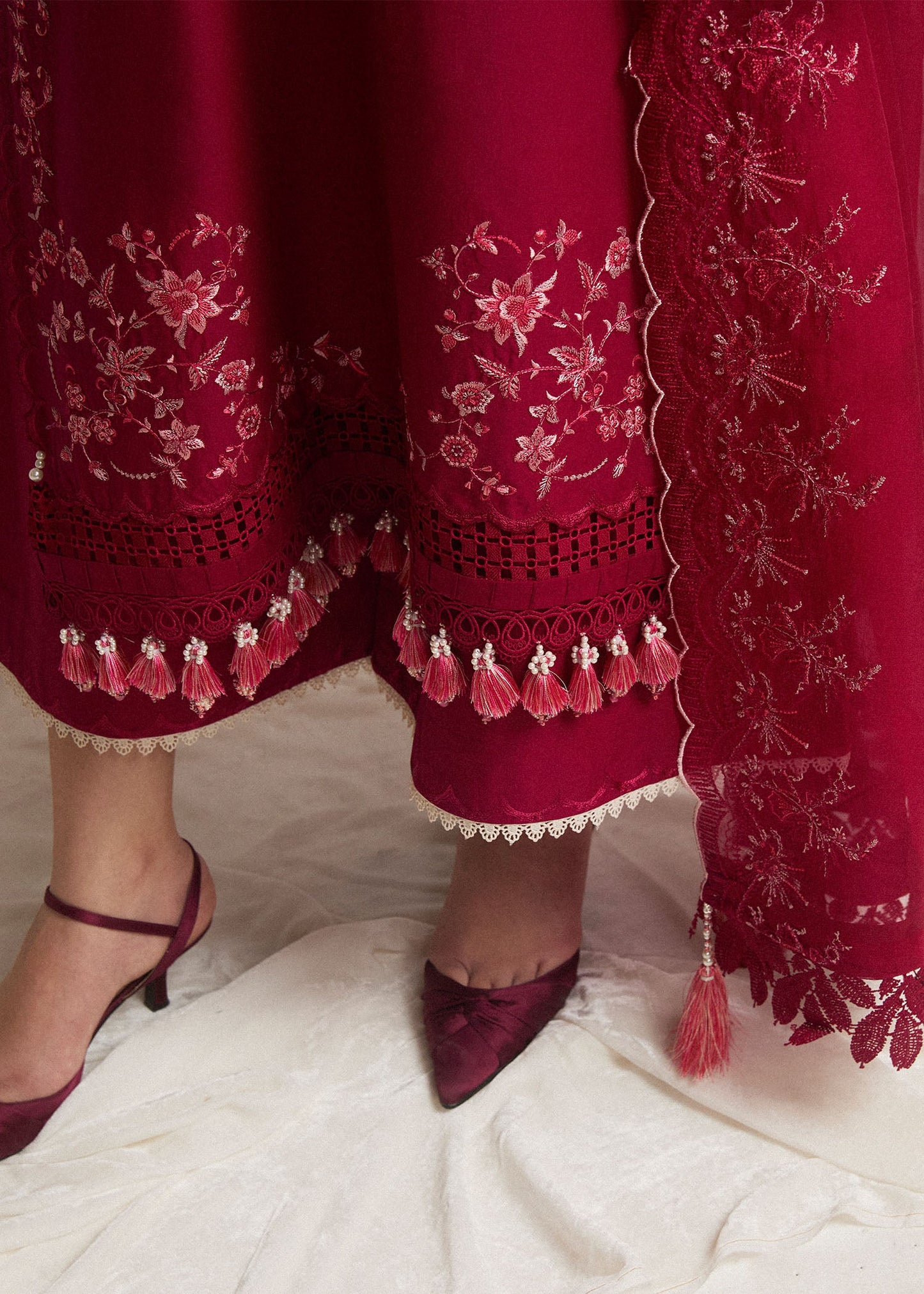 Hussain Rehar SS Lawn Eid Unstitched Collection’24 | Pelle