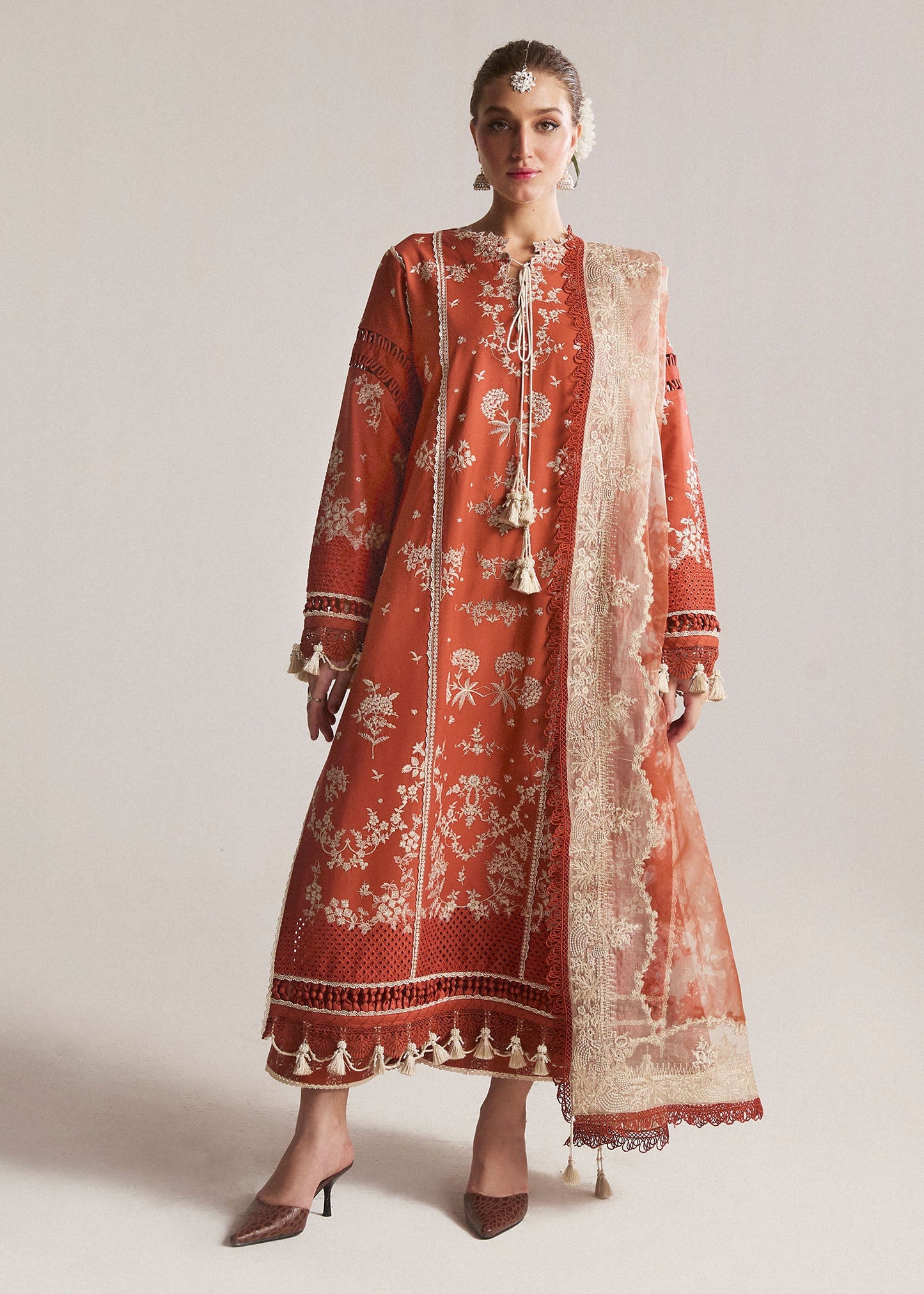 Hussain Rehar SS Lawn Eid Unstitched Collection’24 | Sienna