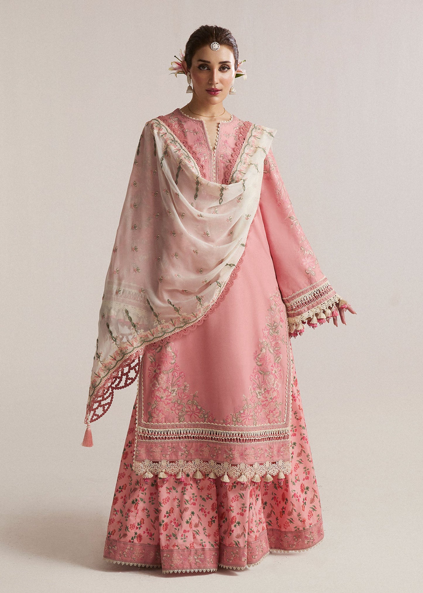 Hussain Rehar SS Lawn Eid Unstitched Collection’24 | Bella