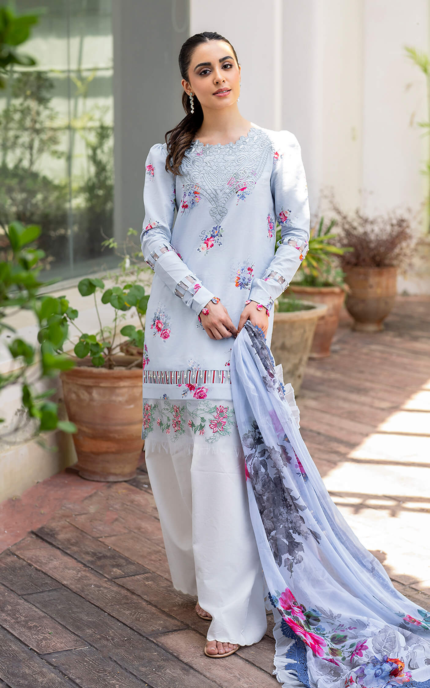 Asifa and Nabeel Meraki Lawn Vol 2 | Pankh MK-03