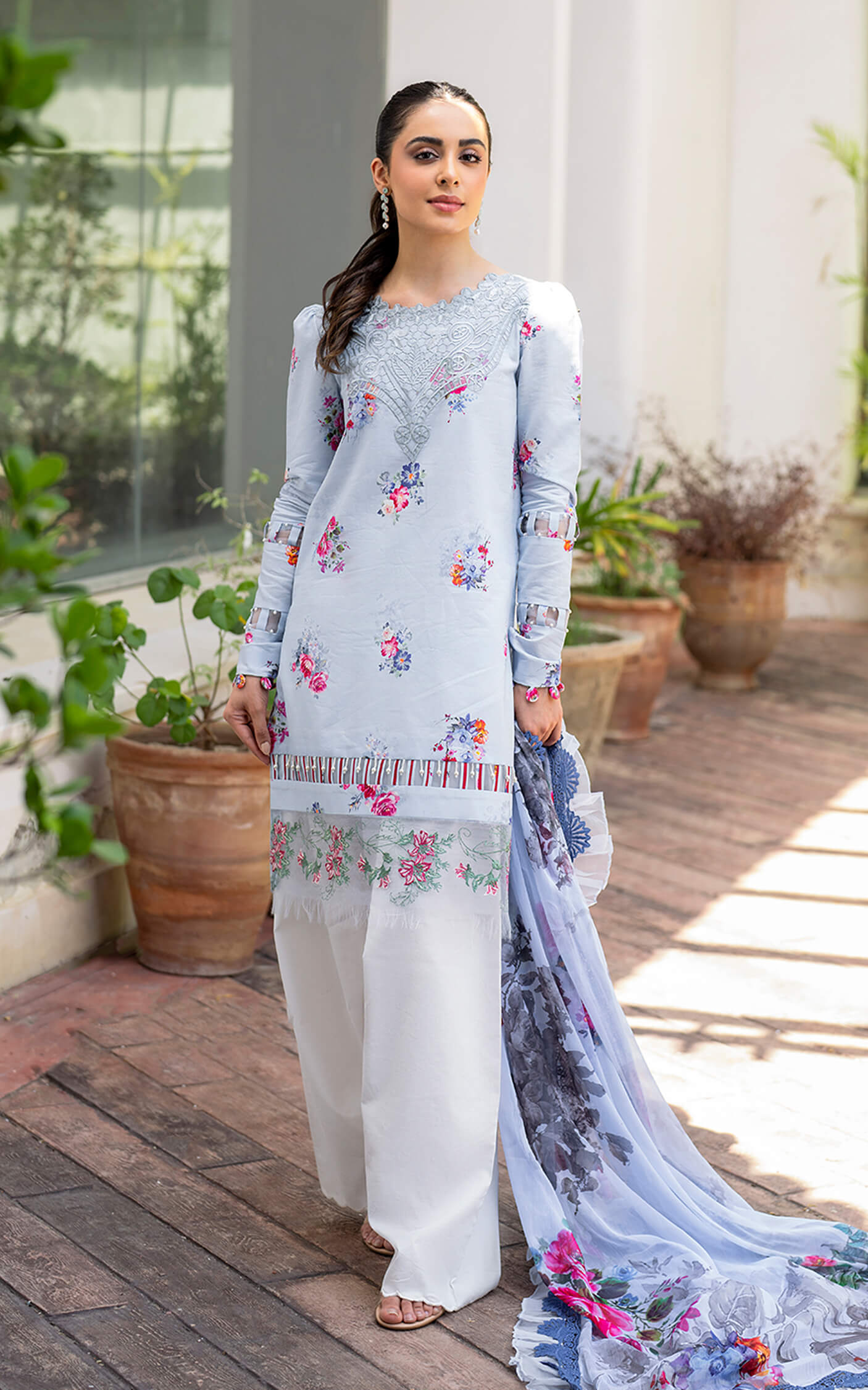 Asifa and Nabeel Meraki Lawn Vol 2 | Pankh MK-03