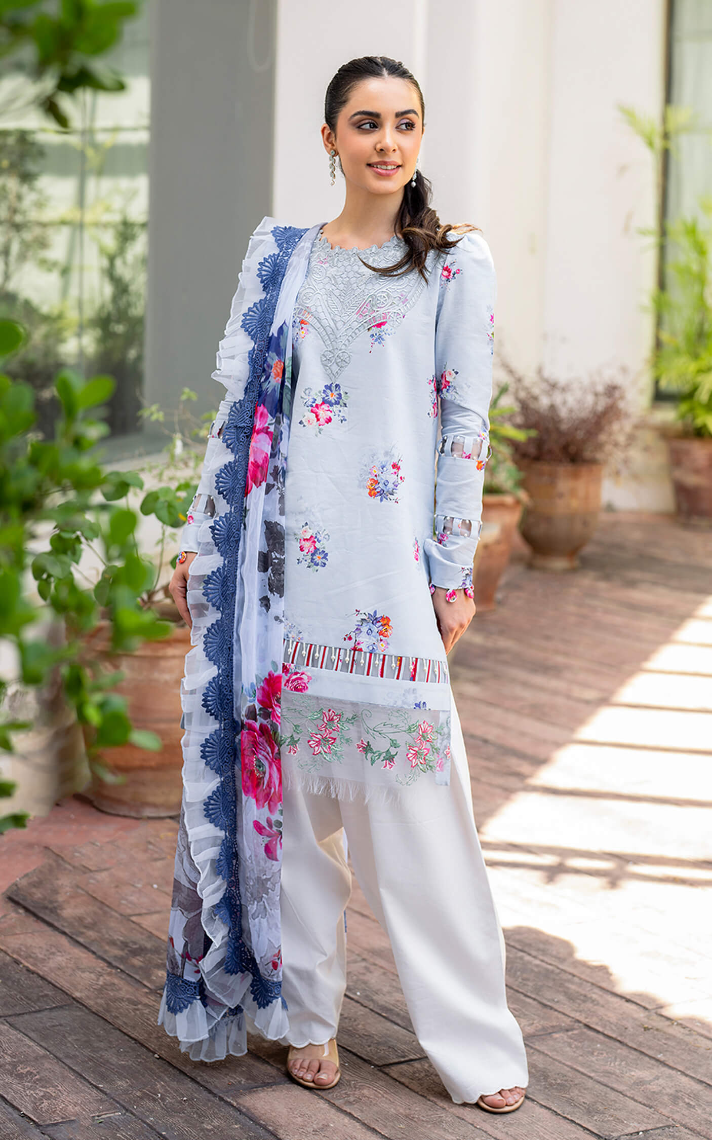 Asifa and Nabeel Meraki Lawn Vol 2 | Pankh MK-03