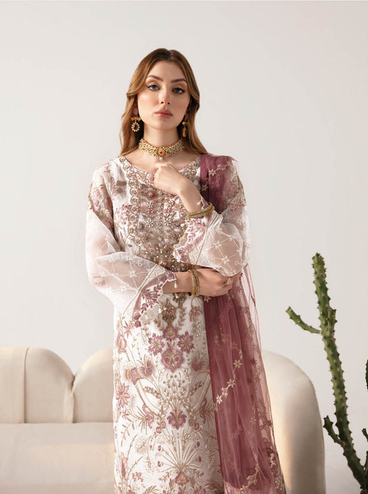 Minhal By Ramsha Unstitched Formal Collection 2024 Vol-11 | RSH24M M-1102