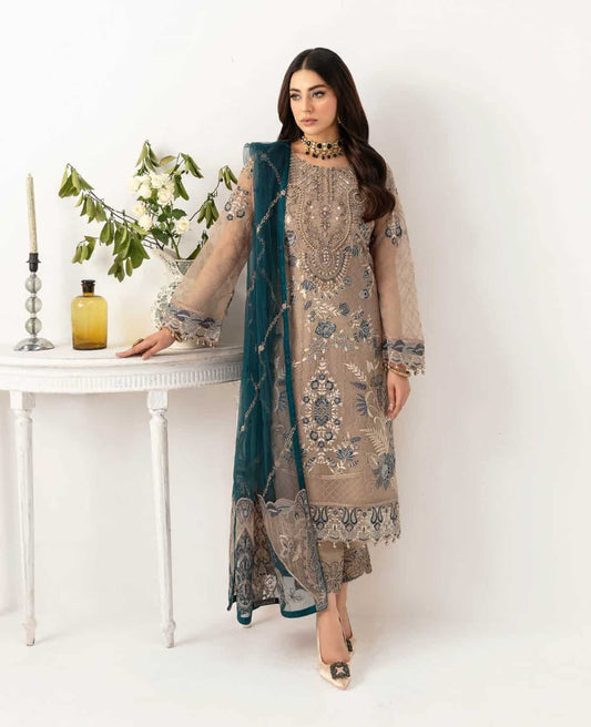 Minhal By Ramsha Unstitched Formal Collection 2024 Vol-11 | RSH24M M-1106