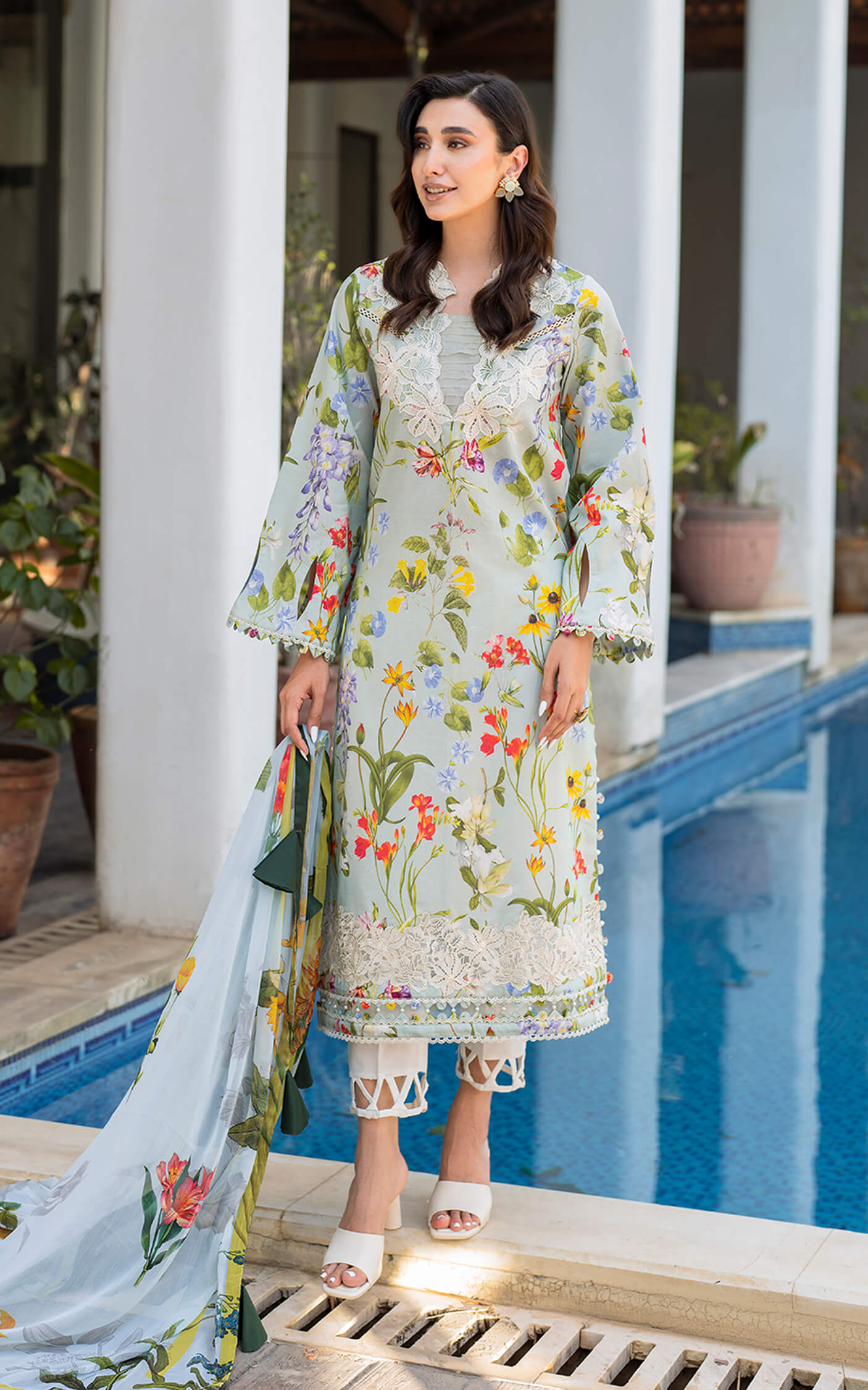 Asifa and Nabeel Meraki Lawn Vol 2 | Suroor MK-04