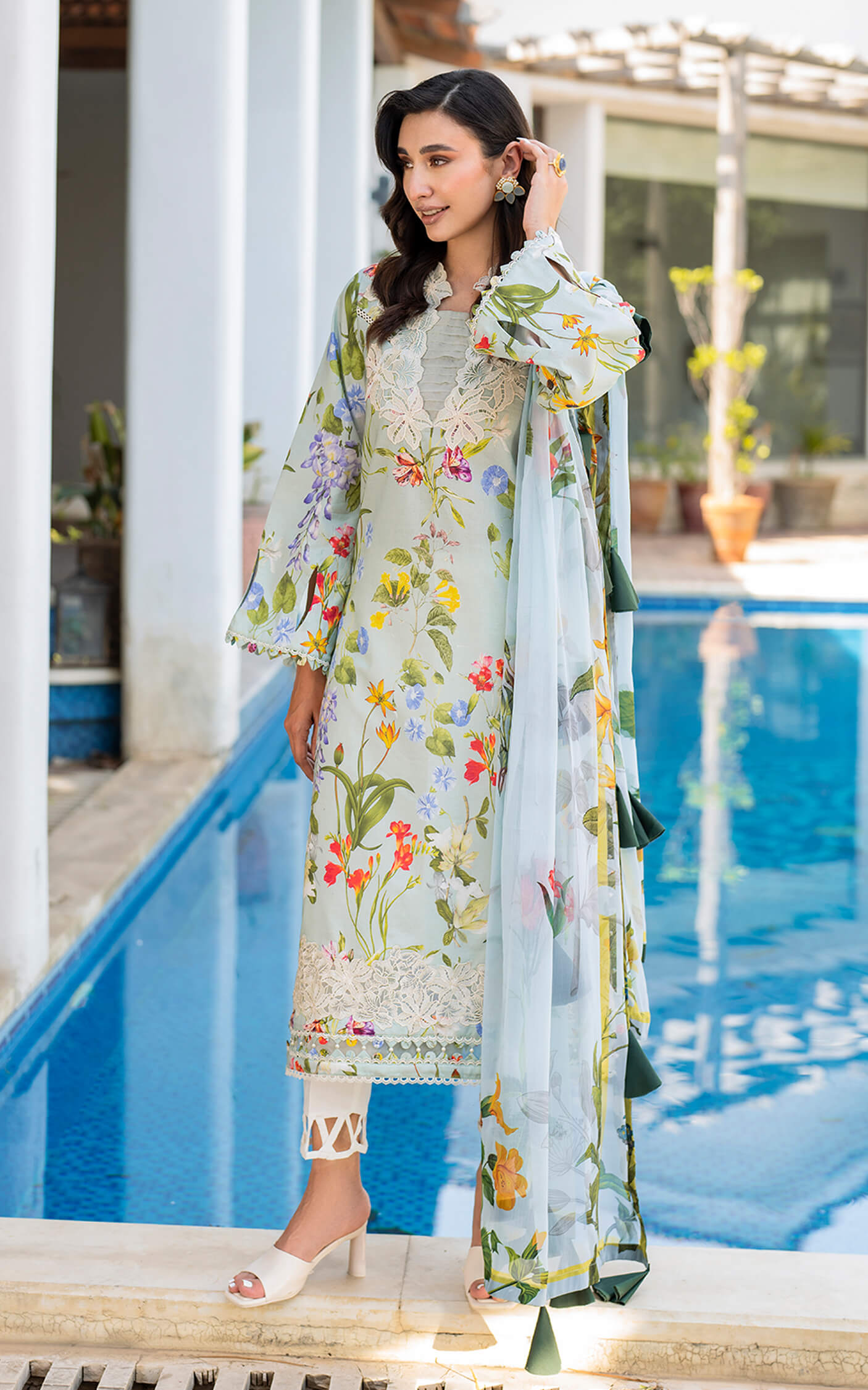 Asifa and Nabeel Meraki Lawn Vol 2 | Suroor MK-04