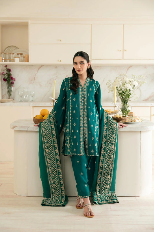 Agha Noor Festive Formals - Azalea Poison Grern