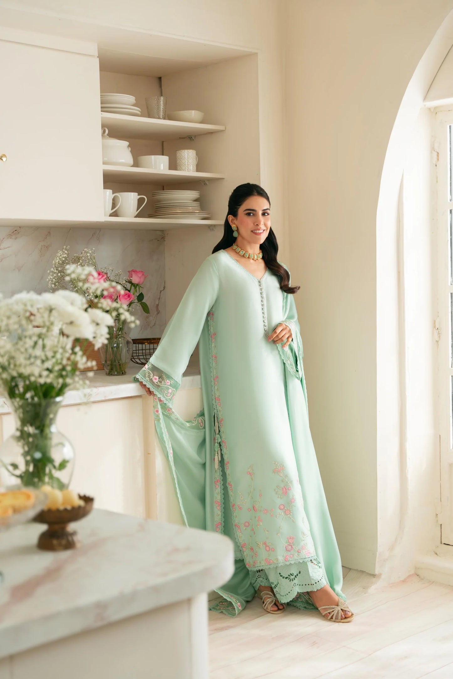 Agha Noor Festive Formals - Aqua Aiman