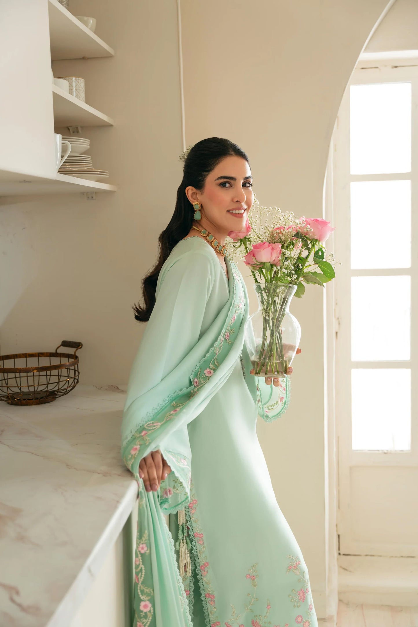 Agha Noor Festive Formals - Aqua Aiman