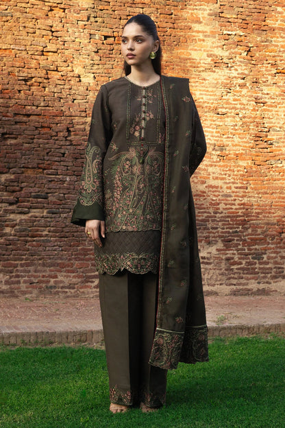 Zara Shahjahan Winter Unstitched 2024 - ZOHREH-D5