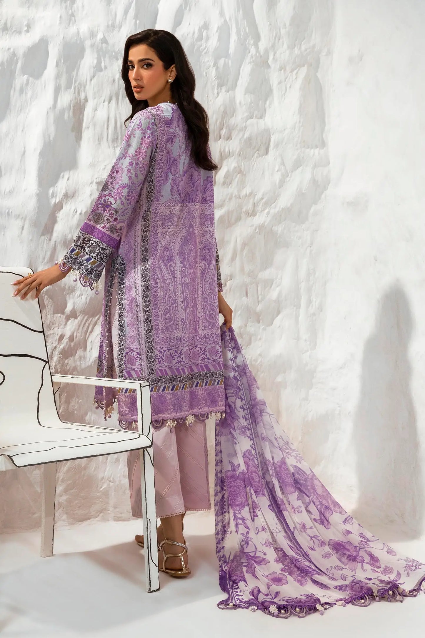 Sana Safinaz Muzlin Lawn | Spring V2 | M242-006B-CI