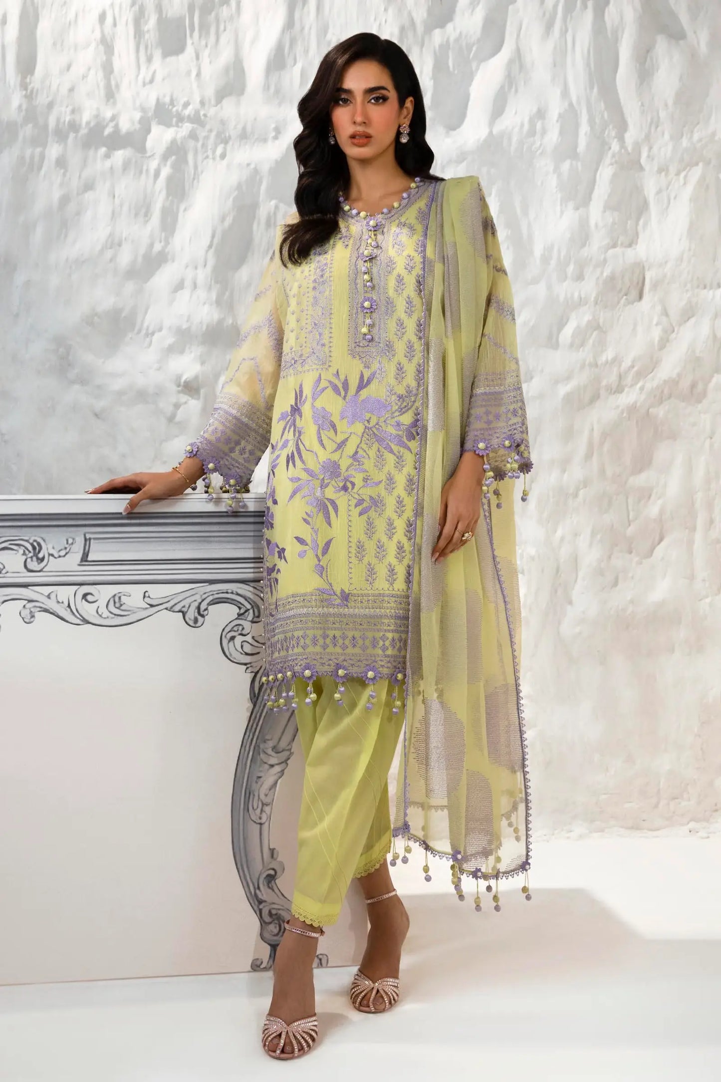 Sana Safinaz Muzlin Lawn | Spring V2 | M242-010A-CT