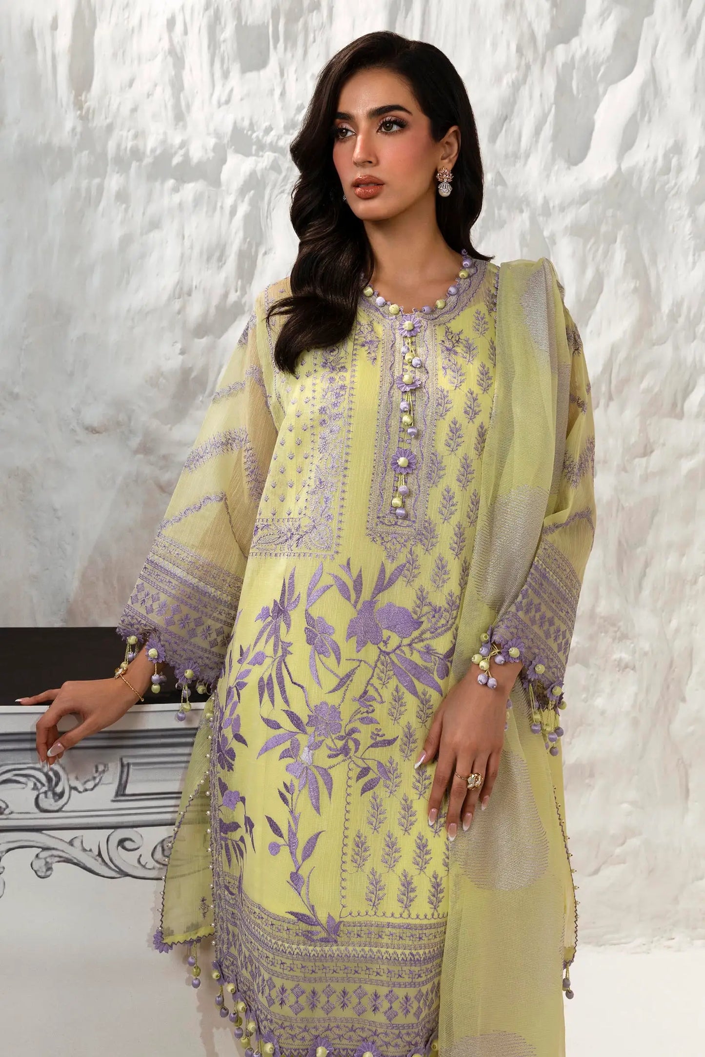 Sana Safinaz Muzlin Lawn | Spring V2 | M242-010A-CT