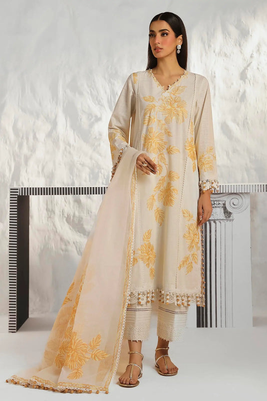 Sana Safinaz Muzlin Lawn | Spring V2 | M242-011B-CT