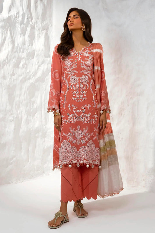 Sana Safinaz Muzlin Lawn | Spring V2 | M242-015B-DF