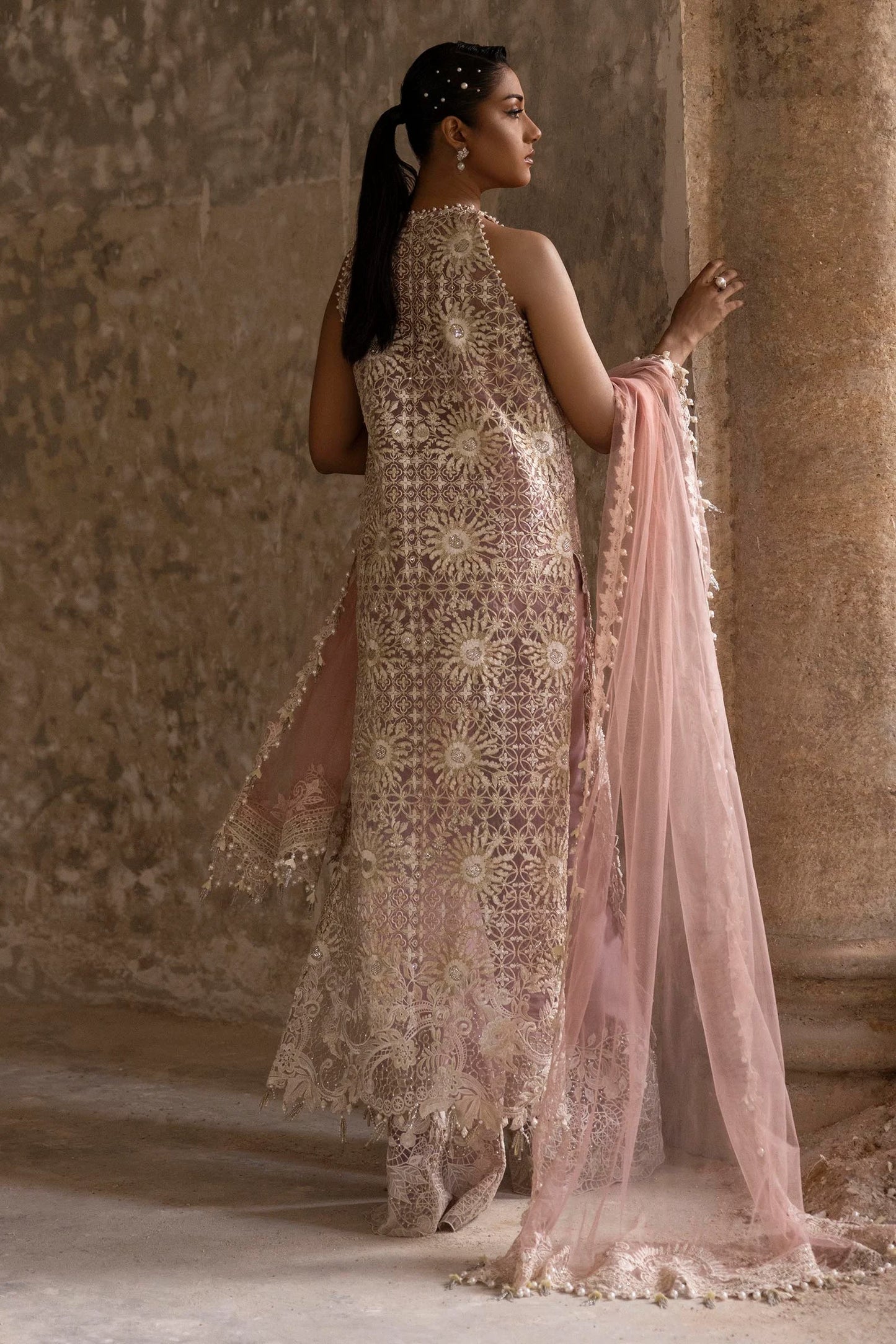 Sana Safinaz Nura vol 3 Pink Set