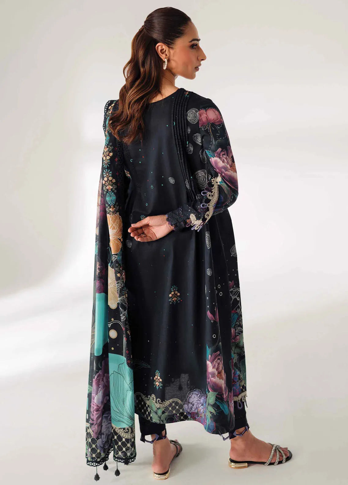 Qprints By Qalamkar Embroidered Lawn 2024 | QLM24QP AR-01 Aniqa