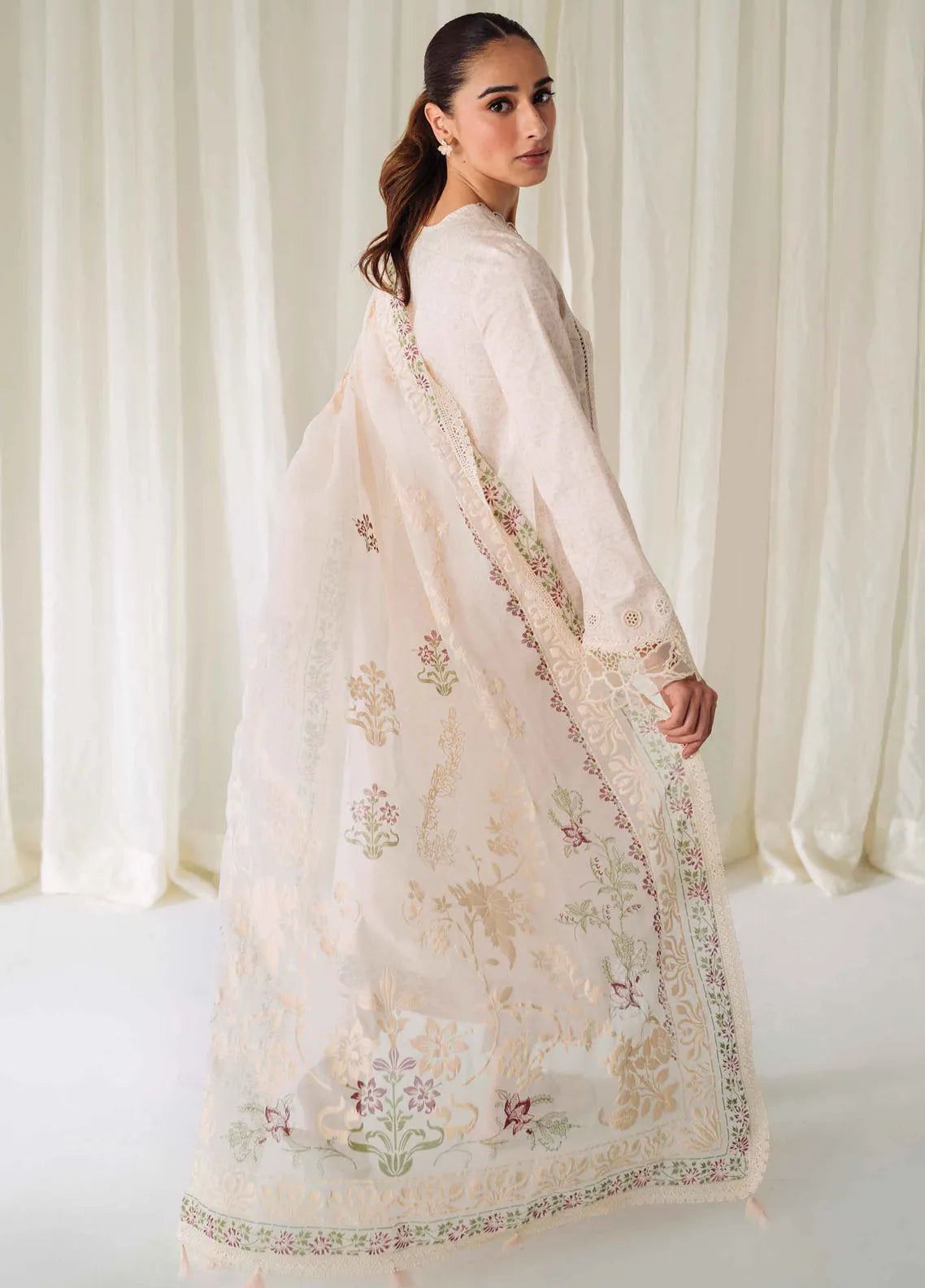 Qprints By Qalamkar Embroidered Lawn 2024 | QLM24QP AR-02 Elea