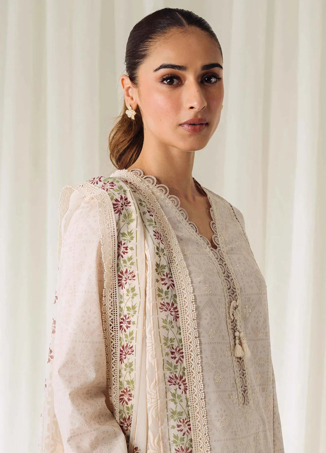 Qprints By Qalamkar Embroidered Lawn 2024 | QLM24QP AR-02 Elea