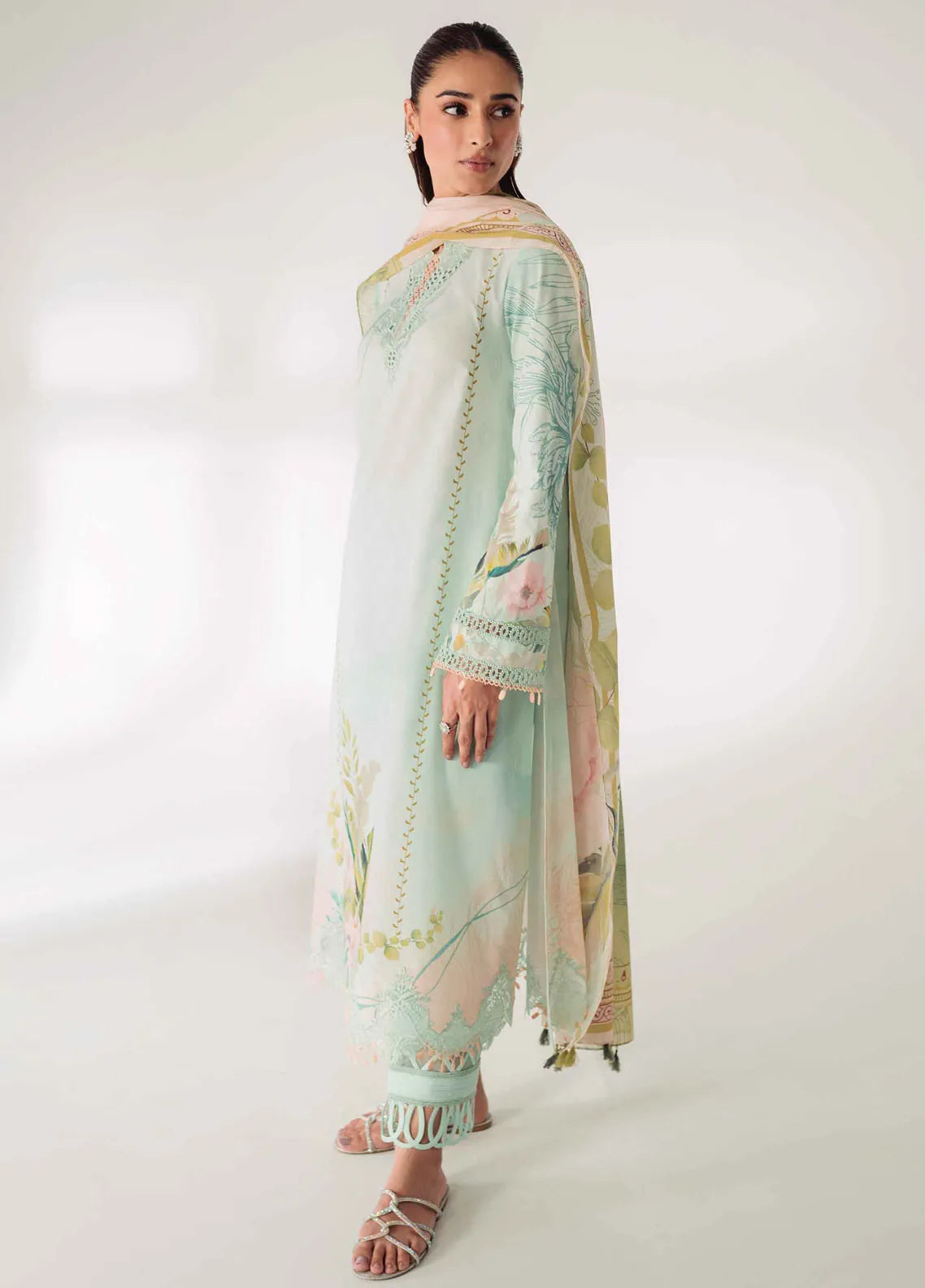 Qprints By Qalamkar Embroidered Lawn 2024 | QLM24QP AR-04 Nella