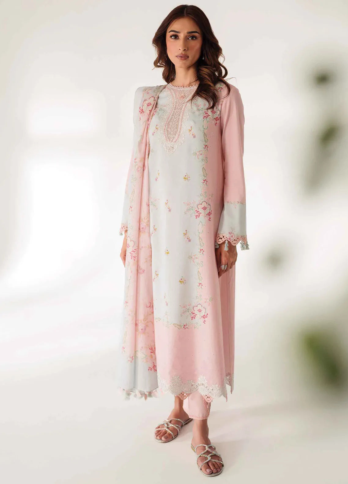 Qprints By Qalamkar Embroidered Lawn 2024 | QLM24QP AR-07 Sabine