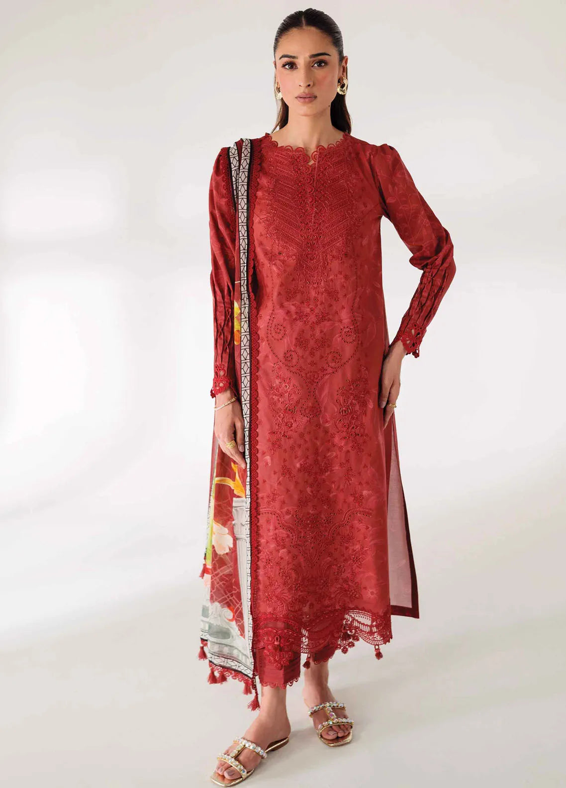 Qprints By Qalamkar Embroidered Lawn 2024 | QLM24QP AR-09 Renee