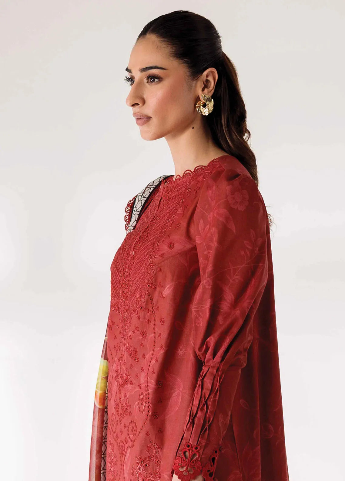 Qprints By Qalamkar Embroidered Lawn 2024 | QLM24QP AR-09 Renee