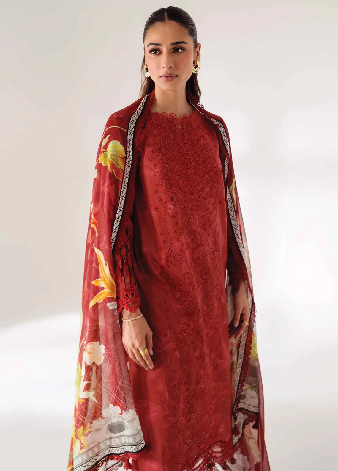 Qprints By Qalamkar Embroidered Lawn 2024 | QLM24QP AR-09 Renee