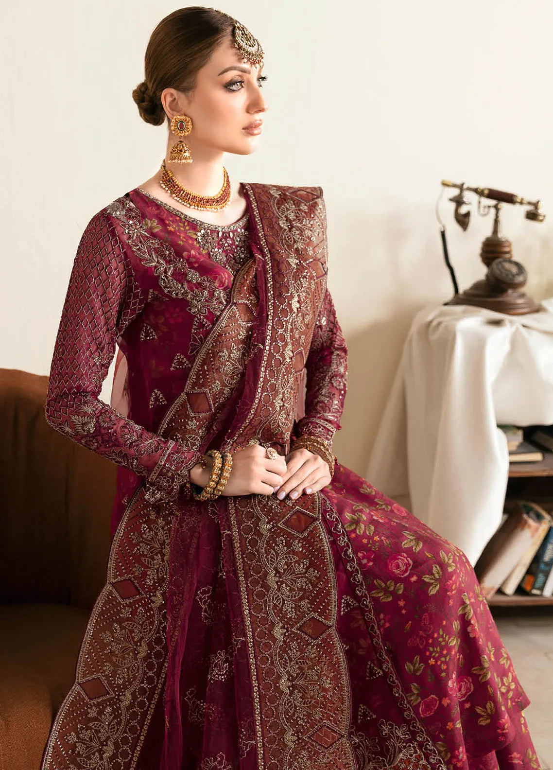 Ramsha Luxury Embroidered 2024 | E-103