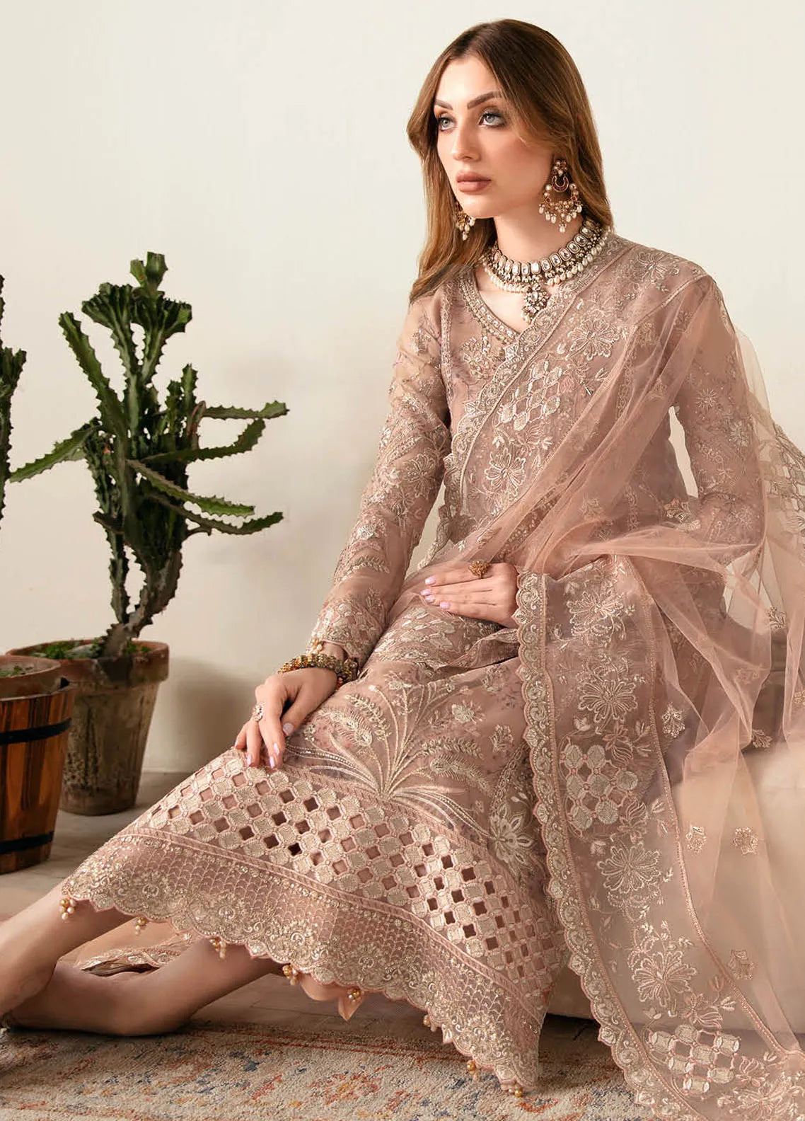 Ramsha Luxury Embroidered 2024 | E-104