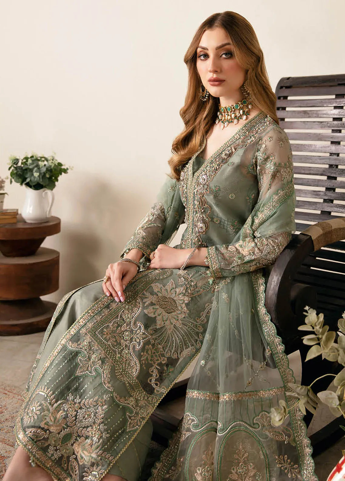 Ramsha Luxury Embroidered 2024 | E-106