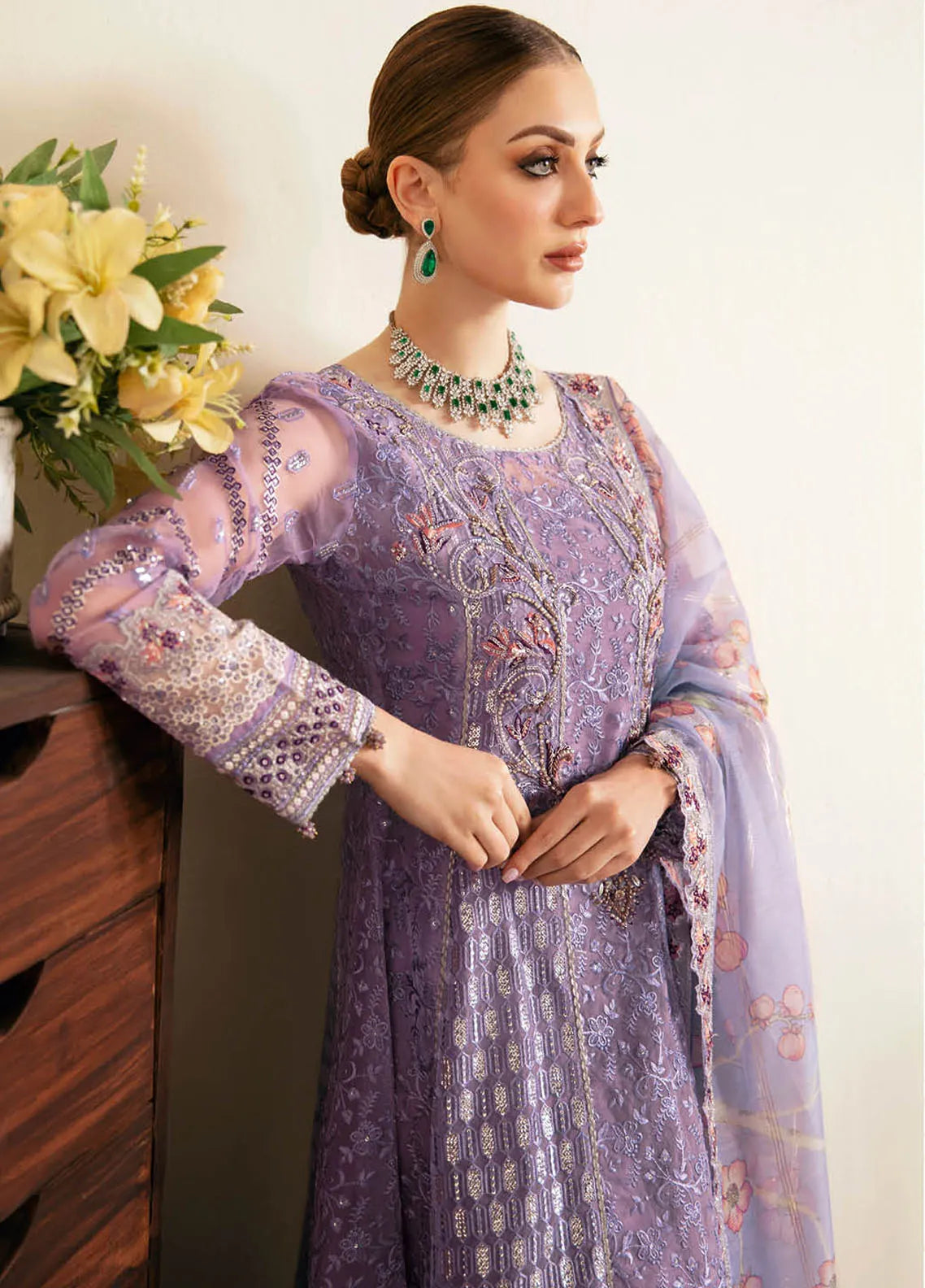 Ramsha Luxury Embroidered 2024 | E-107