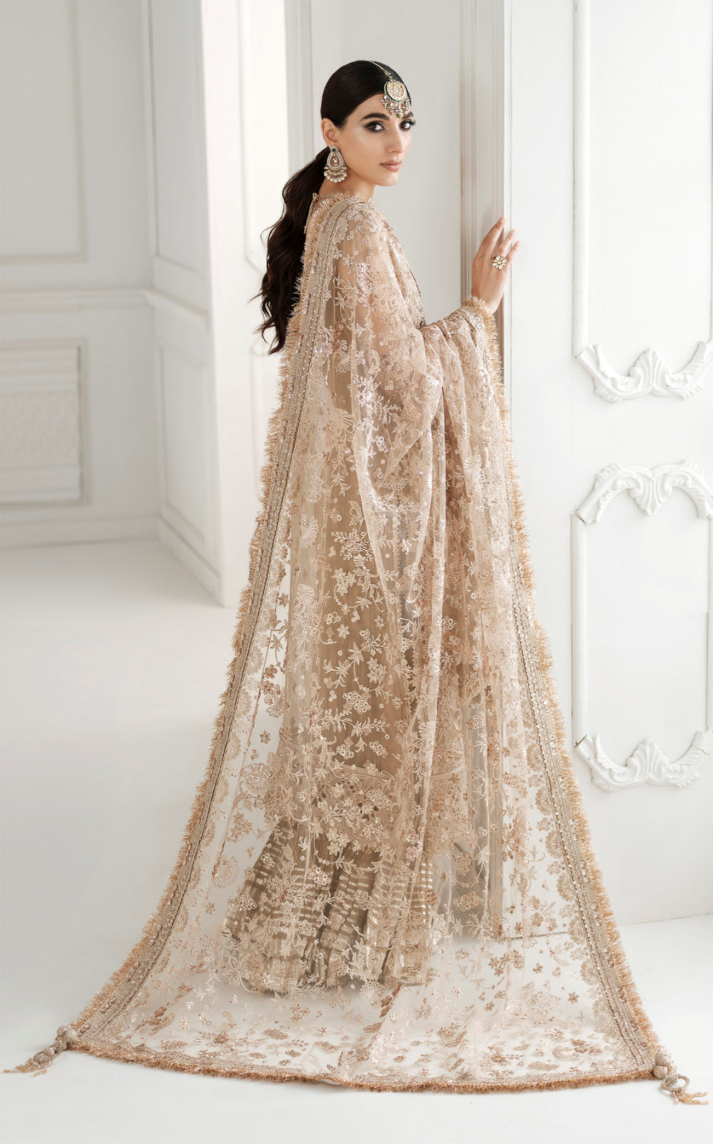 Baroque Chantelle Luxury Embroidered Collection Wedding Dress