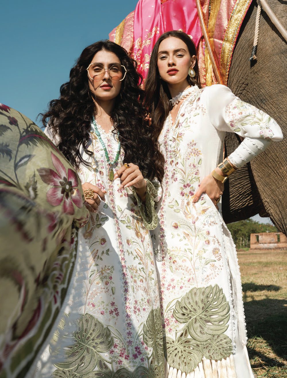 Mushq Luxury Lawn Collection 2023 - MSL23 15 Yanin