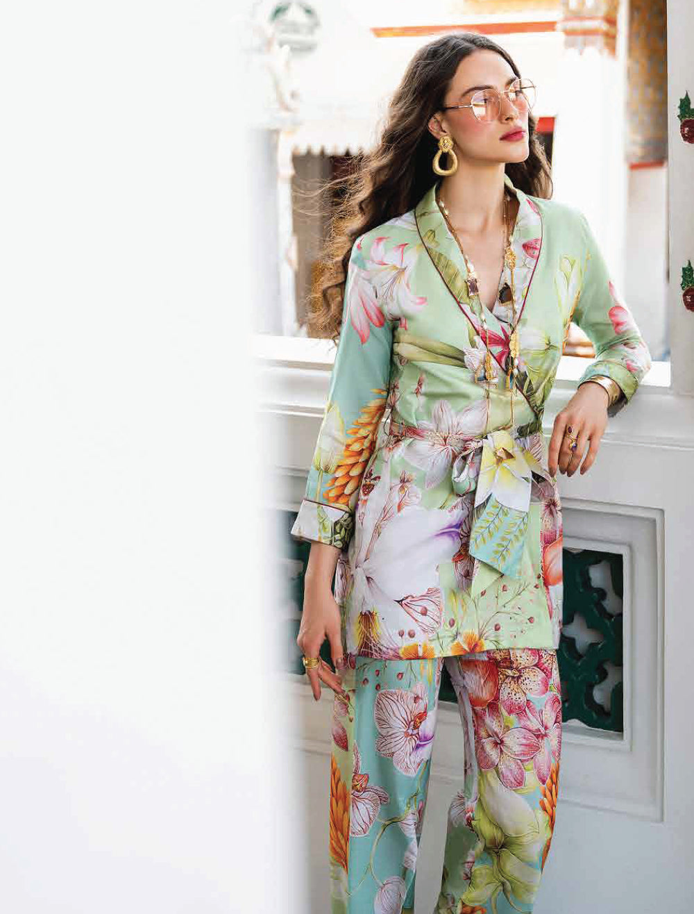 Mushq Luxury Lawn Collection 2023 - MSL23 07 Kamon