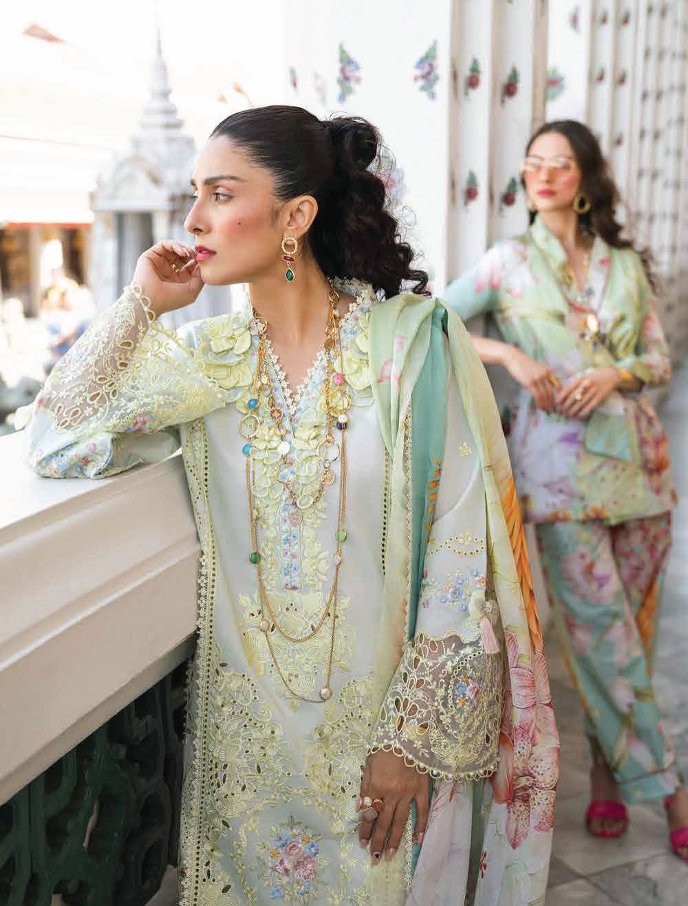 Mushq Luxury Lawn Collection 2023 - MSL23 07 Kamon