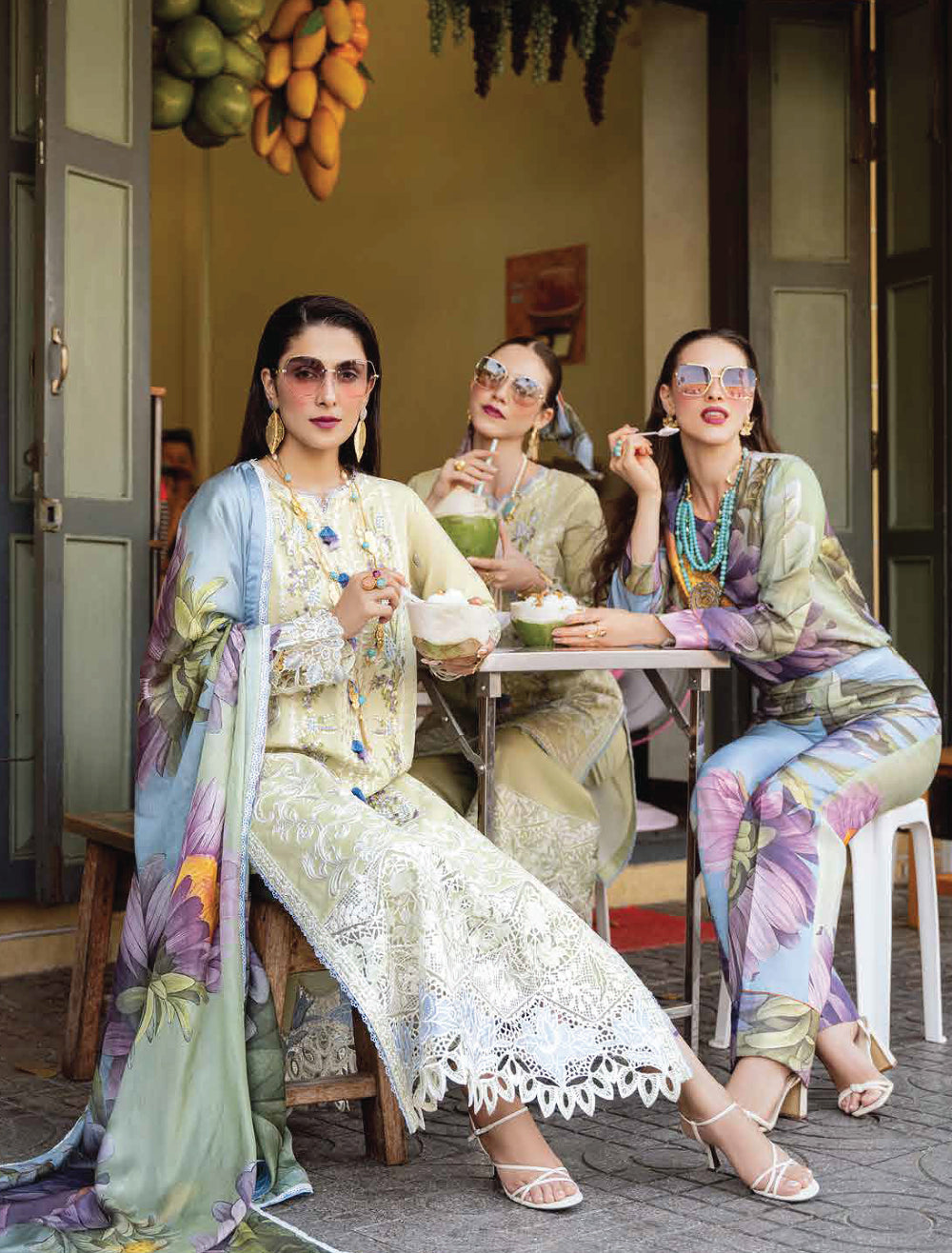 Mushq Luxury Lawn Collection 2023 - MSL23 04 Emon