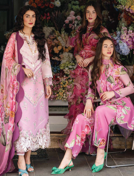 Mushq Luxury Lawn Collection 2023 - MSL23 14 Walia