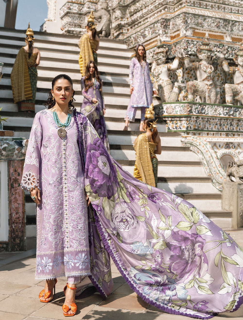 Mushq Luxury Lawn Collection 2023 - MSL23 03 Dao