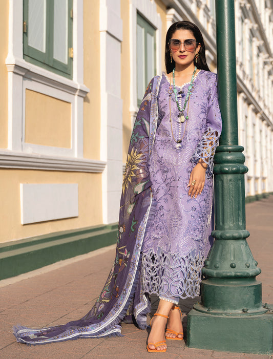 Mushq Luxury Lawn Collection 2023 - MSL23 09 Ariya